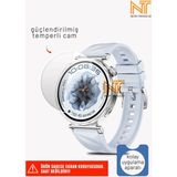 Huawei Watch Gt5 41MM / Gt6 41mm Uyumlu Kolay Uygulama Aparatlı Temperli Cam Ekran Koruyucu - Şeffaf