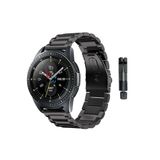 Huawei Watch GT5 Pro GT4 GT3 Pro GT3 Se GT2 Pro GT2 46 İle Uyumlu 22 mm Klasik Çelik Kordon Siyah