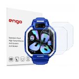 Huawei Watch Kids X1 İle Uyumlu Ekran Koruyucu Nano Parlak Çizilmeye Dayanıklı Akıllı Saat Koruması, 9H Kırılmaz Esnek Cam, Hd Şeffaf 2 Adet