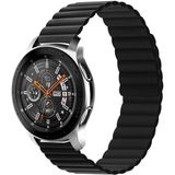 Huawei Watch Ultimate Saat Kordonu Mıknatıslı Parçalı Kayış Strap - Siyah