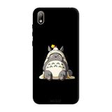 Huawei Y5 2019 İle Uyumlu Siyah Forest Giant Desenli Silikon Kılıf