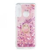 Huawei Y6p Kilif Sivili Simli Pullu Yuzuklu Lux Standli