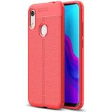 Huawei Y6S 2019 Kılıf Deri Görünümlü Silikon Zipax-Zr-Niss