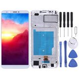 Huawei Y7 2018 Uyumlu Lcd Ekran Dokunmatik Full Çıtalı Beyaz LDN-L01