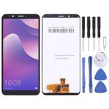 Huawei Y7 2018 Uyumlu Lcd Ekran Dokunmatik Siyah LDN-L01