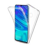 Huawei Y7 Prime 2019 Çift Taraflı Silikon Kılıf Şeffaf