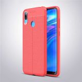 Huawei Y7 Prime 2019 Kılıf Focus Derili Kamera Korumalı Silikon Kılıf