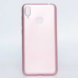 Huawei Y7 Prime 2019 Kılıf Soft ve Pürüzsüz Yüzeyli Ipeksi Silikon Kapak - Rose Gold