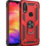 Huawei Y7 Prime 2019 Kılıf Yüzüklü Magnetic Antişok Korumalı Silikon Kapak