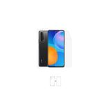 Huawei Y7a 360 ° Full Body Ekran Koruyucu Kaplama Ön Arka Yan Darbe Emici Poliüretan Film