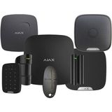 Hub Kit Kablosuz Alarm Seti Duman Isı Co Dedektörü Keypad Iç ve Dış Siren Dahil Siyah