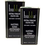 HUBBA 2X5 LT TENEKE NATUREL SIZMA ZEYTİNYAĞI ERKEN HASAT & SOĞUK SIKIM