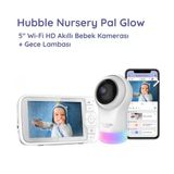 Hubble Nursery Pal Glow 5 Hd Wi-Fi Dijital Bebek Kamerası + Gece Lambası