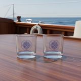 Hubby Chef Kırılmaz Bardak Marin Viski Bardağı 2lı Set - Şeffaf