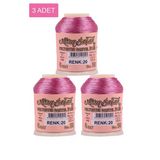 Hubrendy Tedarik 3 Adet Altınbaşak Oya Ve Dantel İpi 20 Gr - Royaleks - No: 020