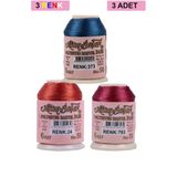 Hubrendy Tedarik 3 Adet Altınbaşak Oya Ve Dantel İpi 20 Gr - Royaleks - No: 024 - 793 - 373
