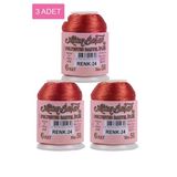 Hubrendy Tedarik 3 Adet Altınbaşak Oya Ve Dantel İpi 20 Gr - Royaleks - No: 024