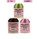 Hubrendy Tedarik 3 Adet Altınbaşak Oya Ve Dantel İpi 20 Gr - Royaleks - No: 029 - 694 - 489