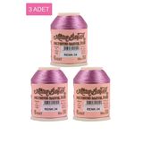 Hubrendy Tedarik 3 Adet Altınbaşak Oya Ve Dantel İpi 20 Gr - Royaleks - No: 034