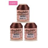 Hubrendy Tedarik 3 Adet Altınbaşak Oya Ve Dantel İpi 20 Gr - Royaleks - No: 117