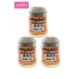 Hubrendy Tedarik 3 Adet Altınbaşak Oya Ve Dantel İpi 20 Gr - Royaleks - No: 197