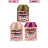 Hubrendy Tedarik 3 Adet Altınbaşak Oya Ve Dantel İpi 20 Gr - Royaleks - No: 301 - 087 - 383