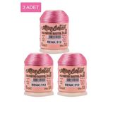 Hubrendy Tedarik 3 Adet Altınbaşak Oya Ve Dantel İpi 20 Gr - Royaleks - No: 312