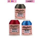 Hubrendy Tedarik 3 Adet Altınbaşak Oya Ve Dantel İpi 20 Gr - Royaleks - No: 328 - 811 - 581