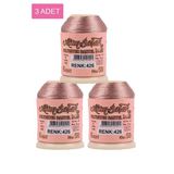 Hubrendy Tedarik 3 Adet Altınbaşak Oya Ve Dantel İpi 20 Gr - Royaleks - No: 426