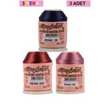 Hubrendy Tedarik 3 Adet Altınbaşak Oya Ve Dantel İpi 20 Gr - Royaleks - No: 500 - 186 - 028