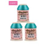 Hubrendy Tedarik 3 Adet Altınbaşak Oya Ve Dantel İpi 20 Gr - Royaleks - No: 505