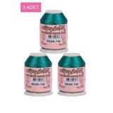 Hubrendy Tedarik 3 Adet Altınbaşak Oya Ve Dantel İpi 20 Gr - Royaleks - No: 740