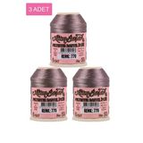 Hubrendy Tedarik 3 Adet Altınbaşak Oya Ve Dantel İpi 20 Gr - Royaleks - No: 770