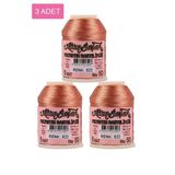Hubrendy Tedarik 3 Adet Altınbaşak Oya Ve Dantel İpi 20 Gr - Royaleks - No: 822