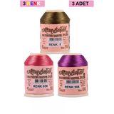 Hubrendy Tedarik 3 Adet Altınbaşak Oya Ve Dantel İpi 20 Gr - Royaleks - No: 858 - 508 - 008
