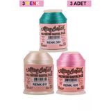 Hubrendy Tedarik 3 Adet Altınbaşak Oya Ve Dantel İpi 20 Gr - Royaleks - No: 911 - 635 - 369
