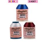 Hubrendy Tedarik 3 Adet Altınbaşak Oya Ve Dantel İpi 20 Gr - Royaleks - No: K.beyaz - 027 - 335