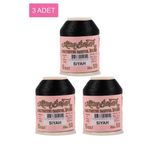 Hubrendy Tedarik 3 Adet Altınbaşak Oya Ve Dantel İpi 20 Gr - Royaleks - No: Siyah