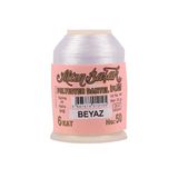 Hubrendy Tedarik Altınbaşak Oya Ve Dantel İpi 20 Gr - Royaleks - No: Beyaz