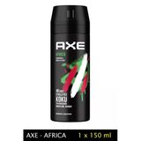 Hubrendy Tedarik Axe Africa Erkek Deodorant Sprey 150 Ml
