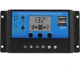 Hubstein 10A Güneş Solar Paneli Akü Şarj Kontrol Cihazı 12V-24V Kontrol Cihazı Akü Şarj Regülatör