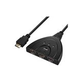 Hubstein 3 Port Kablolu Hdmi Switch Çoklayıcı Çoğaltıcı Splitter-A14