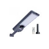 Hubstein 400w Solar Güneş Enerjili Profesyonel Led Bahçe Aydınlatması Hareket Sensörlü Kumandalı