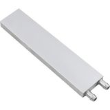 Hubstein Alüminyum Su Sıvı Isıtma CPU Soğutma Bloğu 40 x 160 mm Yüksek Performanslı ve Sessiz Çalışma