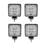 Hubstein Arsvision 16 LED Kare (4 Adet) Off Road Iş Makinası Çalışma Lambası Sis Farı