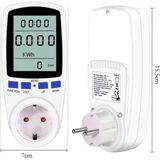Hubstein Dijital Wattmetre Enerji Sarfiyat Ölçer Tüketim Ölçer 220V Priz