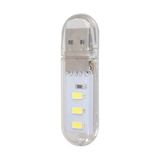 Hubstein Hubsten Taşınabilir Mini USB LED Lamba 3 LED Smd 5730 Kamp Stick Ledi