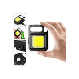 Hubstein LED Anahtarlıklı El Feneri Şişe Açacağı Usb’li Şarj Edilebilir Cep Boy Cob LED