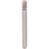 Hubstein Taşınabilir Mini USB LED Lamba 24 LED Smd 5730 Kamp Stick Ledi - Beyaz