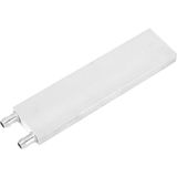 Hubstein UniChrome Alüminyum Su Sıvı Isıtma CPU Soğutma Bloğu 40 x 80 mm Beyaz Renkli Yüksek Performans